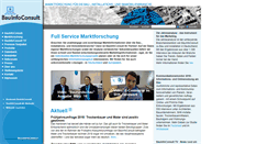 Desktop Screenshot of bauinfoconsult.de